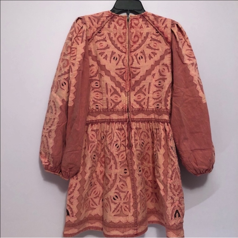 Ulla Johnson Omaira Balloon Sleeve Mini Dress $725 size 4 - Picture 8 of 10